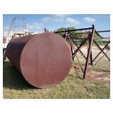 2000 Gallon Diesel Tank w/ Platform and Stand
