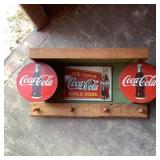 Coca Cola Coat Rack &. Sprite Sign