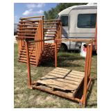 2 Nestway Stackable Pallet Racks