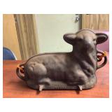 Griswold Cast Iron Lamb Cake Mold