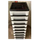 9 Drawer Plastic Organizer