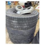 4-Tires w/ Rims LT275/70R18