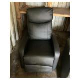 Leather Recliner & Massager