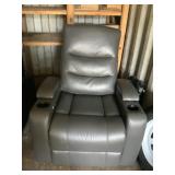 Serta Home Theater Electric Leather Recliner