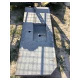 Concrete Sink 64 1/2" x 25 1/4"