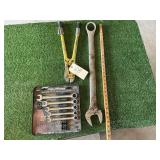 BOLT CUTTERS, RATCHET COMBINATION SET, 2" WRENCH