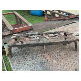 VINTAGE 3 BURNER GAS STOVE TOP