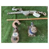 CHAIN BOOMER, BOTTLE JACK, SNATCH BLOCK