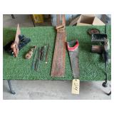 MISC. SAW LOT, SEE PIC.