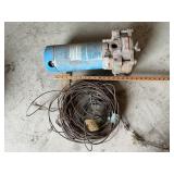 3/8" CABLE AND WATER PUMP