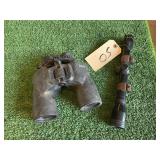 TASCO SCOPE AND BUSHNELL BINOCULARS