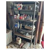 SHELF LOT WITH CONTENTS