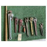PIPE WRENCHES / CRESENT WRENCHES