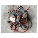 (2) CORDED DRILLS, MILWAUKEE AND BLACK & DECKER