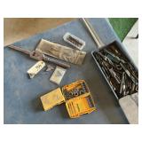 DRILL BITS, TAP AND DIE SET