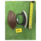 BEAUTIFUL DAMASCUS STYLE ULU KNIFE