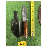 BEAUTIFUL DAMASCUS STYLE KNIFE