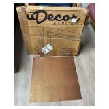 (30) 2ï¿½ x 2ï¿½ DECORATIVE CEILING TILE