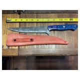 BEAUTIFUL DAMASCUS STYLE FILLET KNIFE