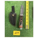 BEAUTIFUL DAMASCUS STYLE KNIFE