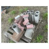 ASSORTED CEMENT BLOCKS