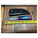 BEAUTIFUL DAMASCUS STYLE KNIFE