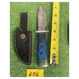 BEAUTIFUL DAMASCUS STYLE KNIFE