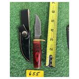 BEAUTIFUL DAMASCUS STYLE KNIFE