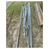 (16) 1" GALVANIZED PIPE WITH HOME MADE DRAG