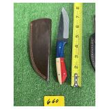 BEAUTIFUL DAMASCUS STYLE KNIFE