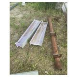 FORKLIFT EXTENDER W/ 2 CHANNEL IRON
