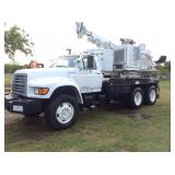 1998 Ford 9000 with Texoma Drill