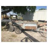 Utility Trailer with Boxes