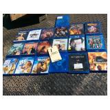 19 Blue Ray dvd