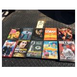 10 ASSORTED DVD