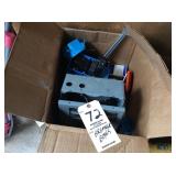 Assorted Box of Breakers and Electrical Parts