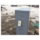 Metal file cabinet