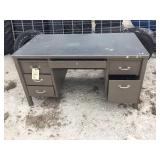 Metal desk