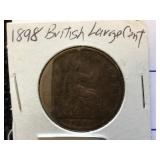 1898 British Large Cent