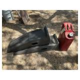 RHINO RAMPS AND 5 GAL. METAL FUEL CAN