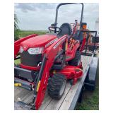 2023 Massey Ferguson GC1723E Tractor Backhoe