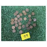 (30) PRE 1958 WHEAT PENNIES