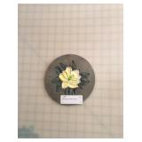 Magnolia Wall Decoration (Round)