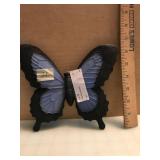 Black/Blue Butterfly