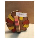 Wooden Turkey Tapletop Decoration