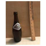 Empty Bottle Labeled Orval Trappist Ale