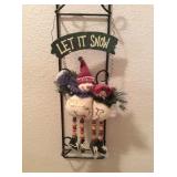 Let it Snow Snowman Decoration