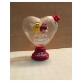 M&M Candy Holder - Heart Shaped