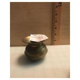 Miniature Brass Spittoon