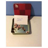 Tic Tac Toe Christmas Magnetic Game Box